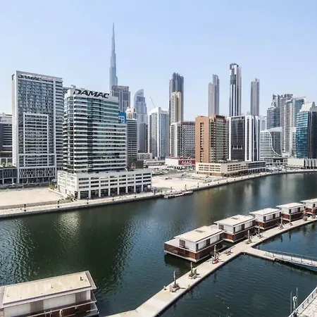 Stylish 2 Bedroom In Binghatti, Business Bay Dubai Exterior photo